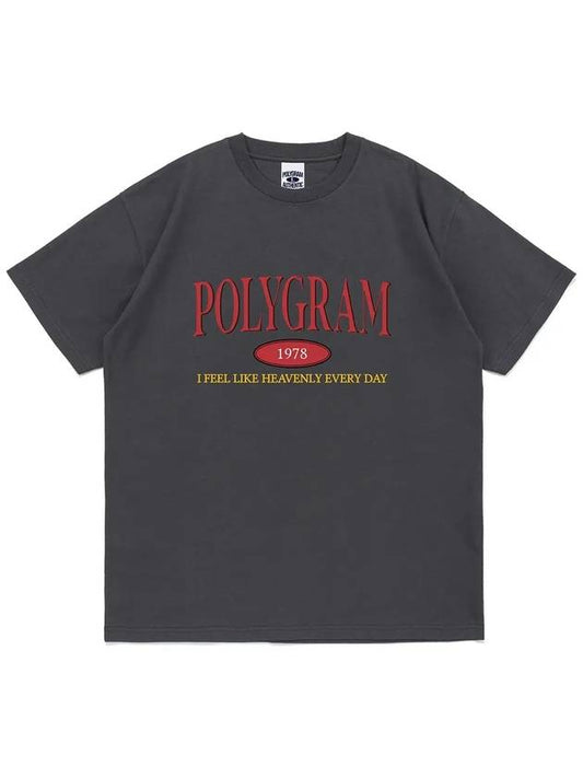 FEEL LIKE T SHIRTS CHARCOAL - POLYGRAM - BALAAN 2