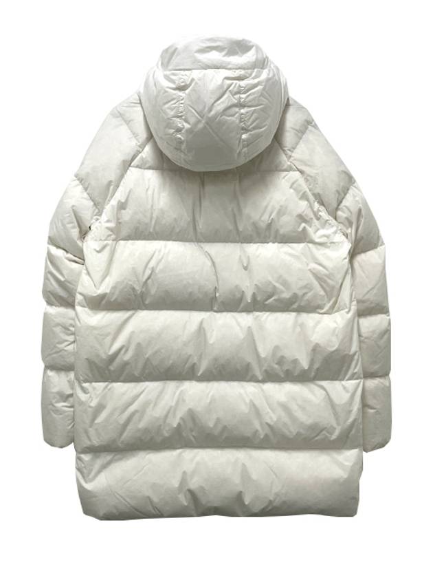 Kids Waffen Patch Hood Down Long Padded Jacket 14 Ivory 791640123 V0093 - STONE ISLAND - BALAAN 3