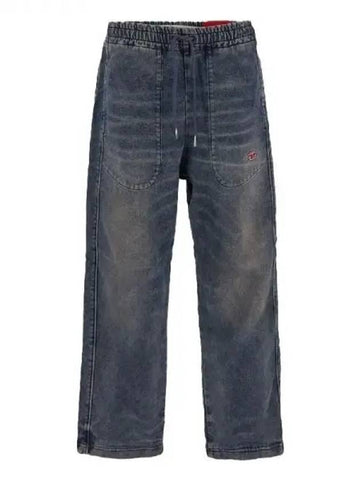 D MARTIANS TRACK DENIM PANTS - DIESEL - BALAAN 1