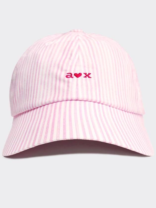 aox stripe ribbon ball cap pink - AOX - BALAAN 2