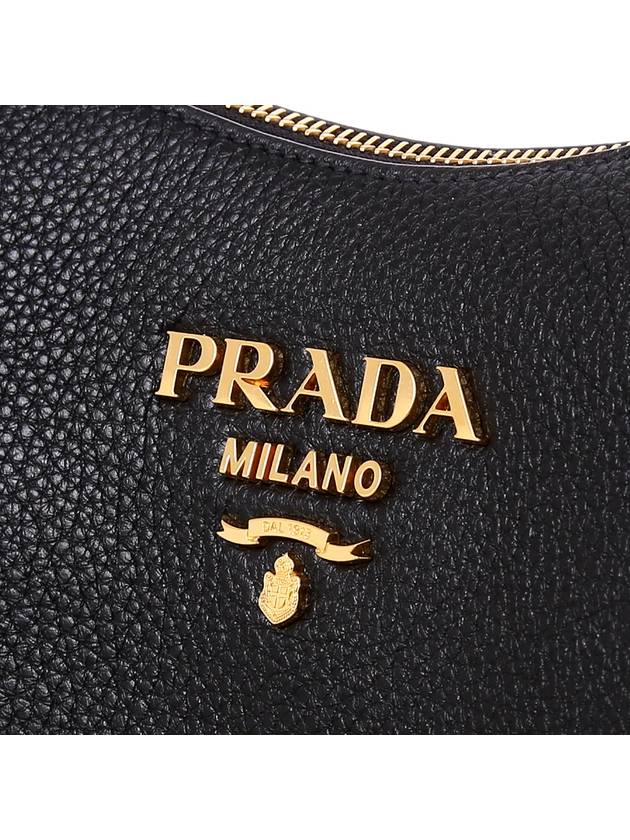 Vitello Phoenix Shoulder Bag Black - PRADA - BALAAN 6