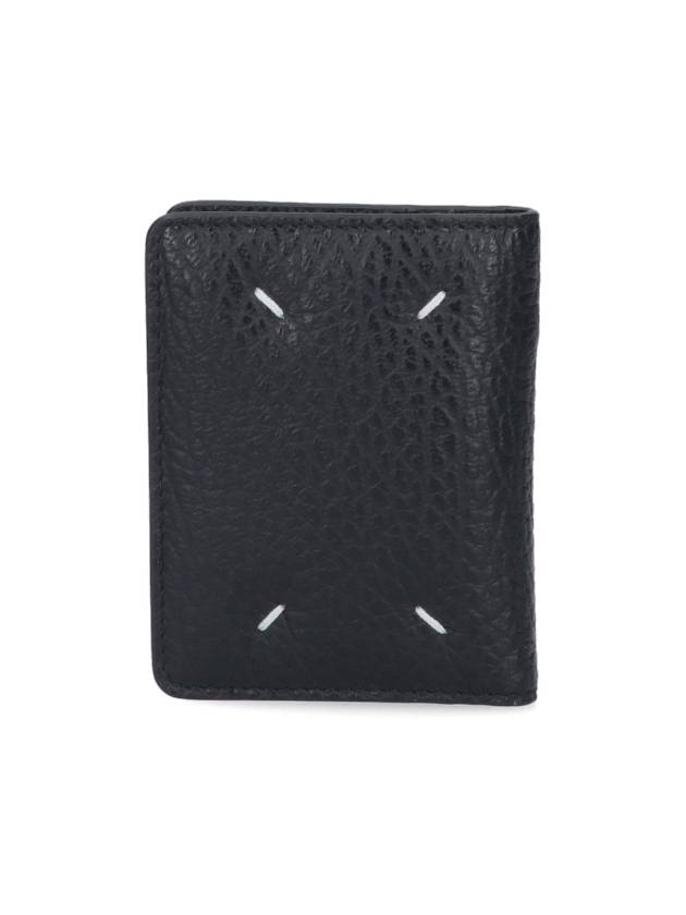 4 Stitch Keyring Card Wallet Black - MAISON MARGIELA - BALAAN 4