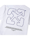 Sketch Logo Cotton T-Shirt OWAA089S23JER0070137 - OFF WHITE - BALAAN 9