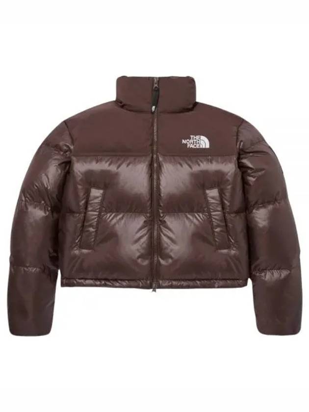 Women's Novelty Nuptse RDS Down Padding Cocoa Brown - THE NORTH FACE - BALAAN 2