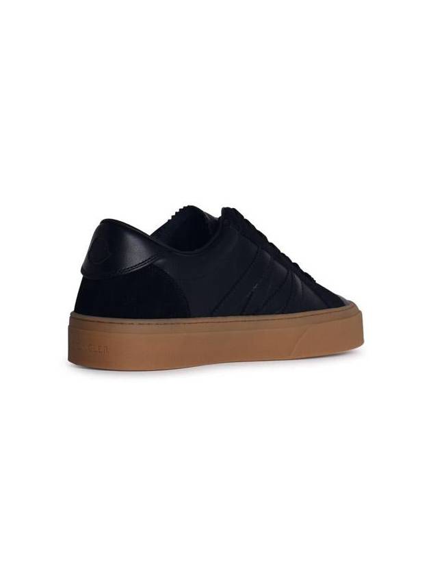 Monaco2 low top sneakers black - MONCLER - BALAAN 4