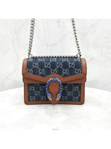 Lux You New Product Jacquard Denim GG Dionysus Mini Shoulder Bag 421970 - GUCCI - BALAAN 1