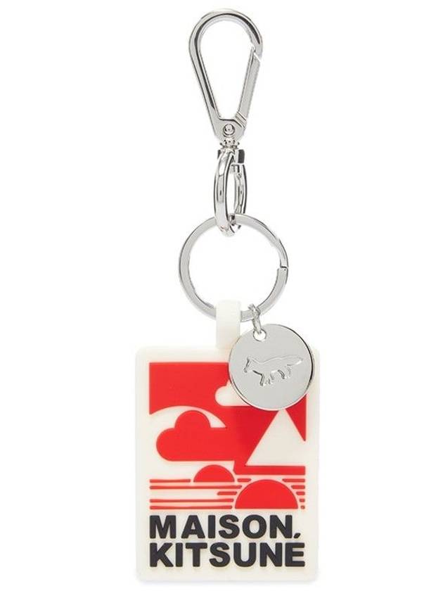 Anthony Burrill Key Holder White Red - MAISON KITSUNE - BALAAN 2