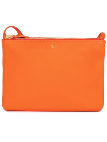 Trio Cross Bag Large 171453ETA20BQ Orange - CELINE - BALAAN 1