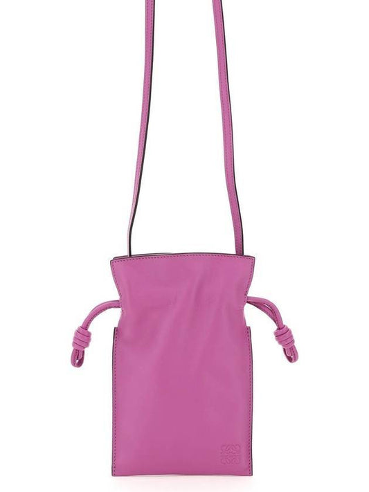 Flamenco Pocket Calfskin Cross Bag Purple - LOEWE - BALAAN 1