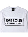 International Essential Large Logo Short Sleeve T-Shirt White - BARBOUR - BALAAN 4