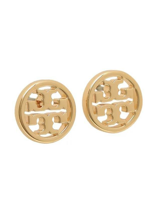 Miller Stud Earrings Gold - TORY BURCH - BALAAN.