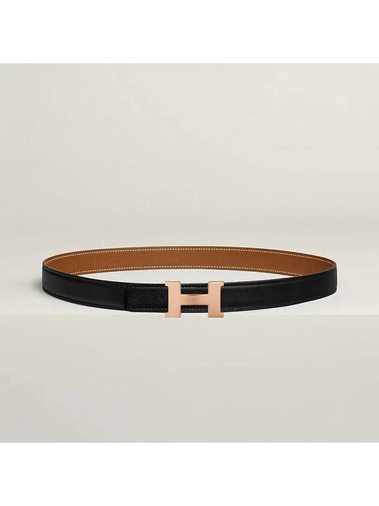 Mini Constance 24mm double-sided belt women's rose gold buckle H064545CDZ2 65 - HERMES - BALAAN 1