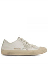 V-Star Leather Low Top Sneakers White - GOLDEN GOOSE - BALAAN 2