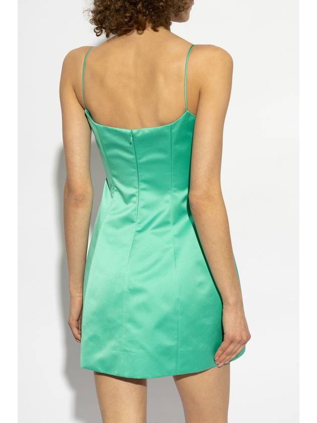 Blumarine Dress With Straps, Women's, Green - BLUMARINE - BALAAN 4