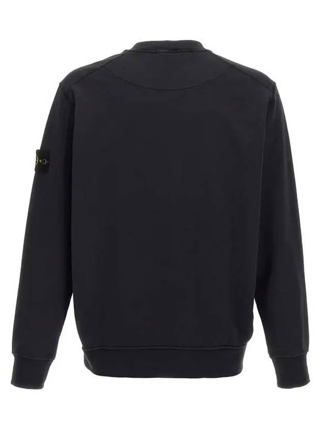 Compass Patch Cotton Sweatshirt Navy - STONE ISLAND - BALAAN 3