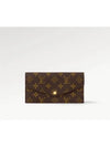 Sarah Monogram Long Wallet Brown Rose - LOUIS VUITTON - BALAAN 5