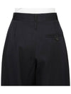 Women s High Waist Pants BAIER SNW 1426 DARKEST NAVY - STUDIO NICHOLSON - BALAAN 8