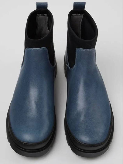 Brutus Leather Middle Boots Blue - CAMPER - BALAAN 2