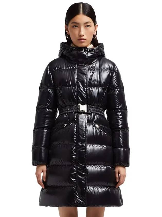 Bellevue Down Long Padding Black - MONCLER - BALAAN 5