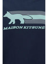 Short Sleeve T-Shirt MM00113KJ0118 P492 BLUE - MAISON KITSUNE - BALAAN 1