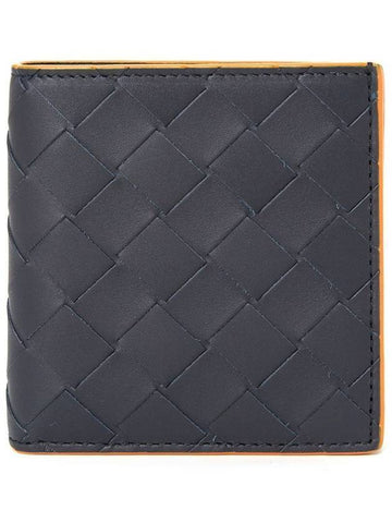 Intrecciato Slim Beefold Half Wallet Space - BOTTEGA VENETA - BALAAN 1