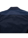 Men's Lens Wappen Tyrone Overfit Long Sleeve Shirt Jacket Navy - CP COMPANY - BALAAN 9