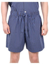 Poplin Striped Pajama Short Pants SWS VS - TEKLA - BALAAN 2