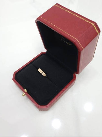 Rose Gold Love Ring No 46 - CARTIER - BALAAN 1