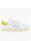 Bart Logo Low-Top Sneakers White - ISABEL MARANT - BALAAN 3