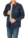 Kenning Quilting  Logo Patch Jacket Navy - BARBOUR - BALAAN 7