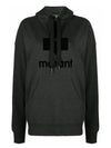 Mansell MANSEL logo brushed hoodie SW0031 00M017E 02FK - ISABEL MARANT - BALAAN 1