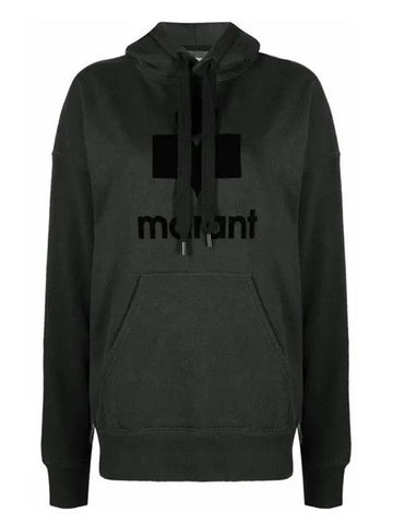 Mansell MANSEL logo brushed hoodie SW0031 00M017E 02FK - ISABEL MARANT - BALAAN 1