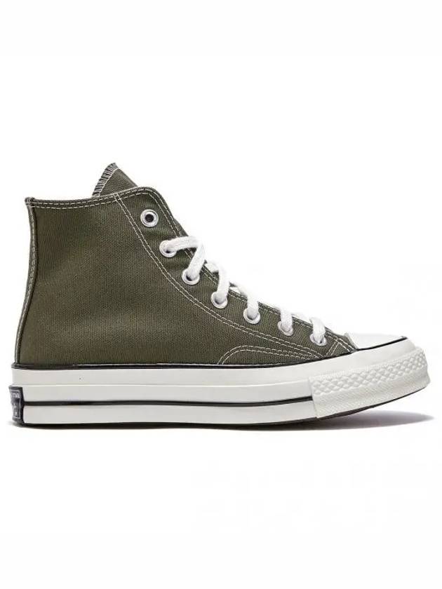 Chuck 70 High Top Sneakers Olive Green - CONVERSE - BALAAN 2