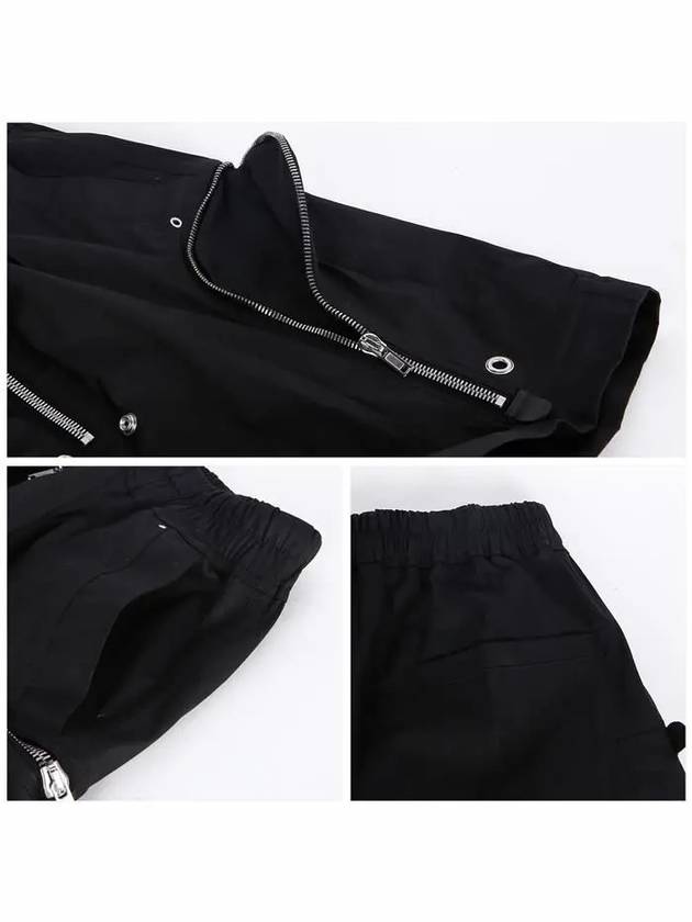 Bauhaus Bela Drawstring Shorts Black - RICK OWENS - BALAAN 7