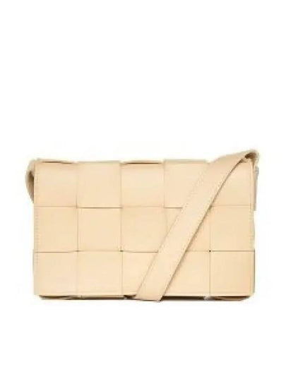 Intrecciato Cassette Cross Bag Porridge - BOTTEGA VENETA - BALAAN 2