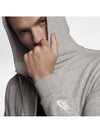 01914430063WrapMade in ItalyHooded Zip Up JacketGray - NIKE - BALAAN 6