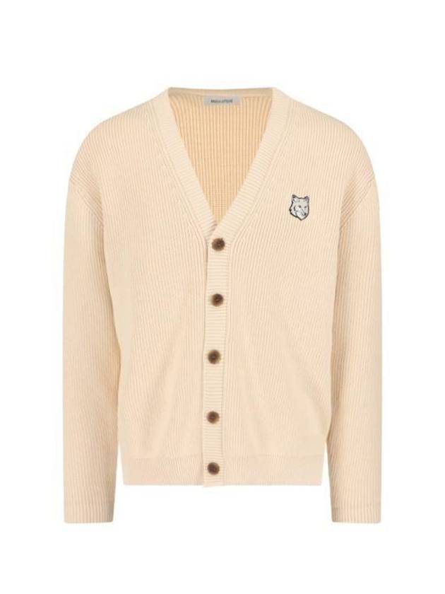 Bold Fox Head Cardigan Ivory - MAISON KITSUNE - BALAAN 2