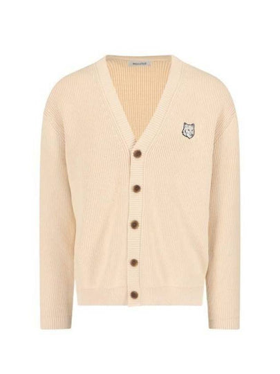 Bold Fox Head Cardigan Ivory - MAISON KITSUNE - BALAAN 2