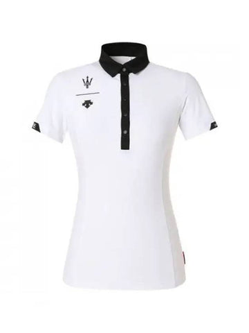 GOLF Women Maserati Short Sleeve T Shirt DN22WFTS5M - DESCENTE - BALAAN 1