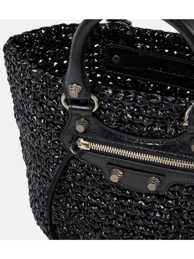 Le Cagole Small Tote Bag Black - BALENCIAGA - BALAAN 3