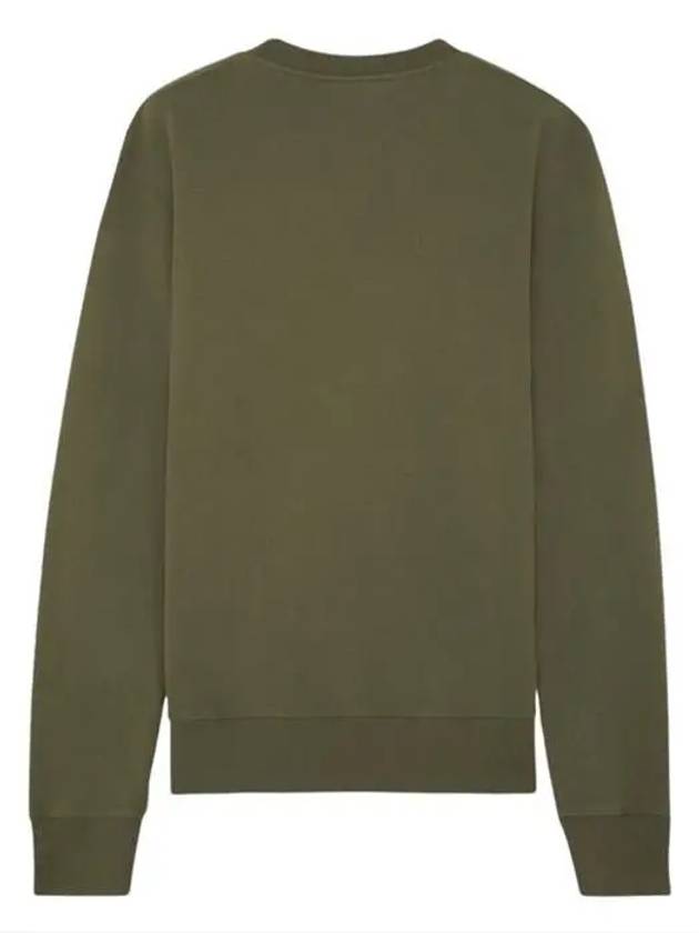 Chillax Patch Regular Sweatshirt Green - MAISON KITSUNE - BALAAN 3