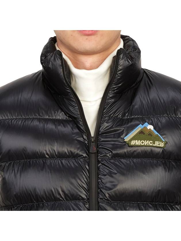 Jersey Down Vest Black - MONCLER - BALAAN 9