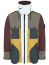 Men's Tela Placcata Wappen Patch Color Pocket Hooded Jacket - STONE ISLAND - BALAAN 3