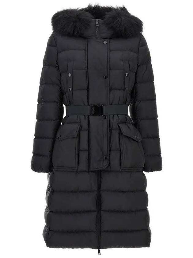 Women's Khloe Long Down Padding Black - MONCLER - BALAAN 2