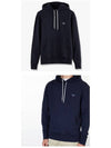 Navy Fox Patch Classic Cotton Hoodie Navy - MAISON KITSUNE - BALAAN 5