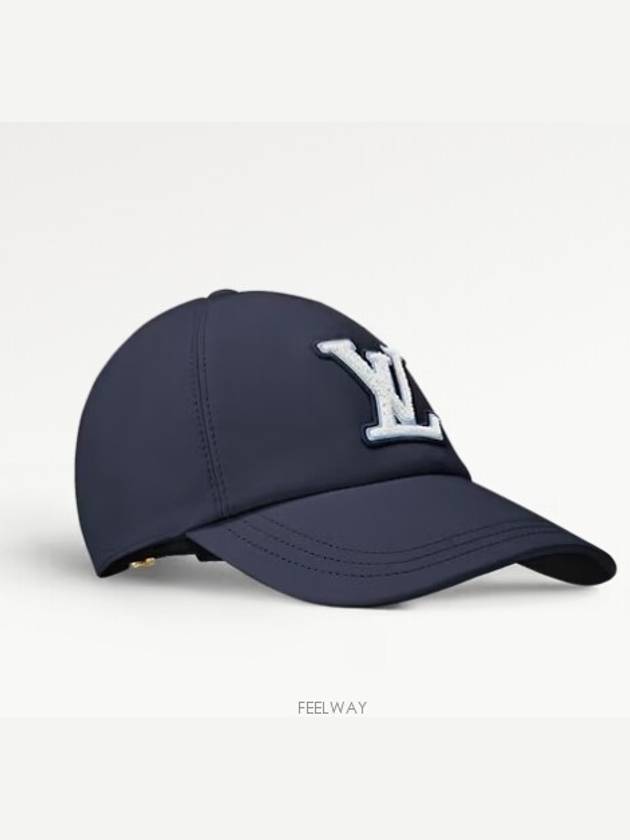 LV Signature Ball Cap Navy - LOUIS VUITTON - BALAAN 4