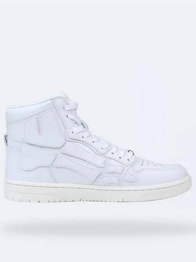 Skeleton High Top Sneakers White - AMIRI - BALAAN 3