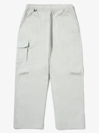 Woven semi wide cargo pants FS2WPG3104XLGY - FILA - BALAAN 1