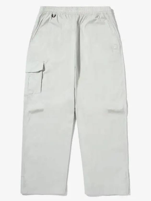 Woven semi wide cargo pants FS2WPG3104XLGY - FILA - BALAAN 1