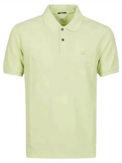 24/1 Piquet Resist Dyed Polo Shirt Green - CP COMPANY - BALAAN 2